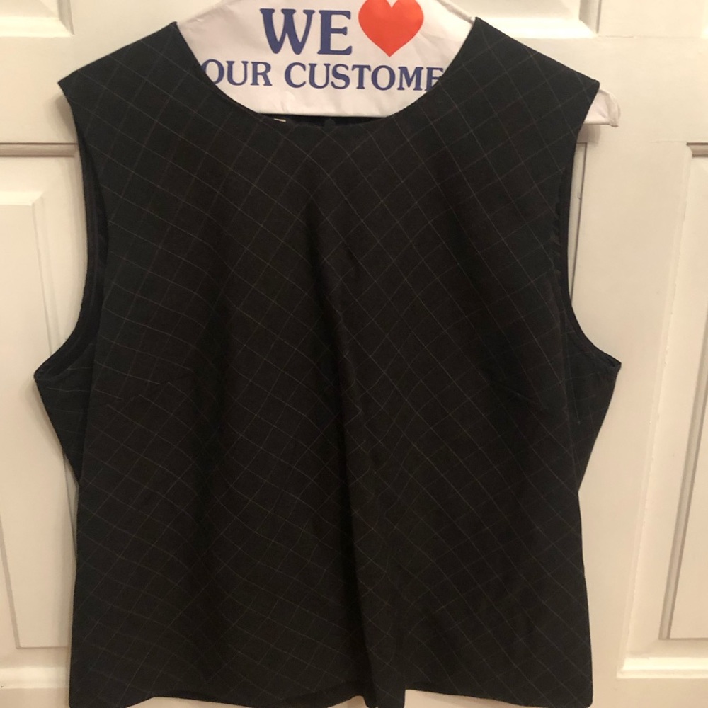 Talbots Gray Blazer And Matching Shell Tops - image 3